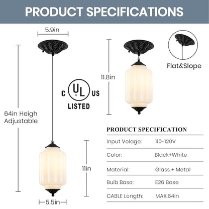 Glass Pendant Lights for Kitchen Island