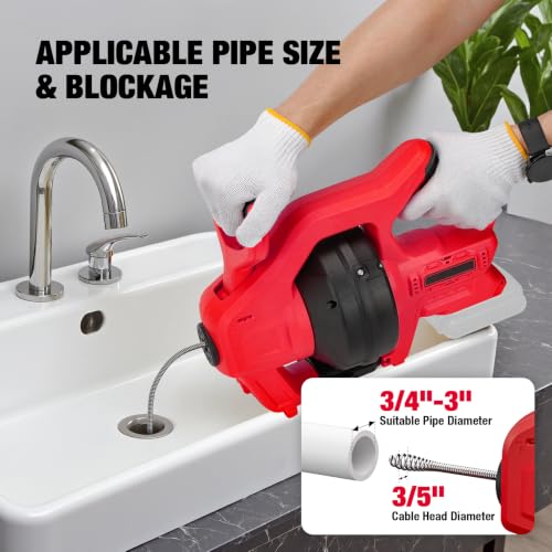 Cordless Electric Drain Auger