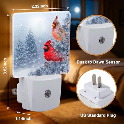 Night Lights Plug into Wall (Cardinal A)