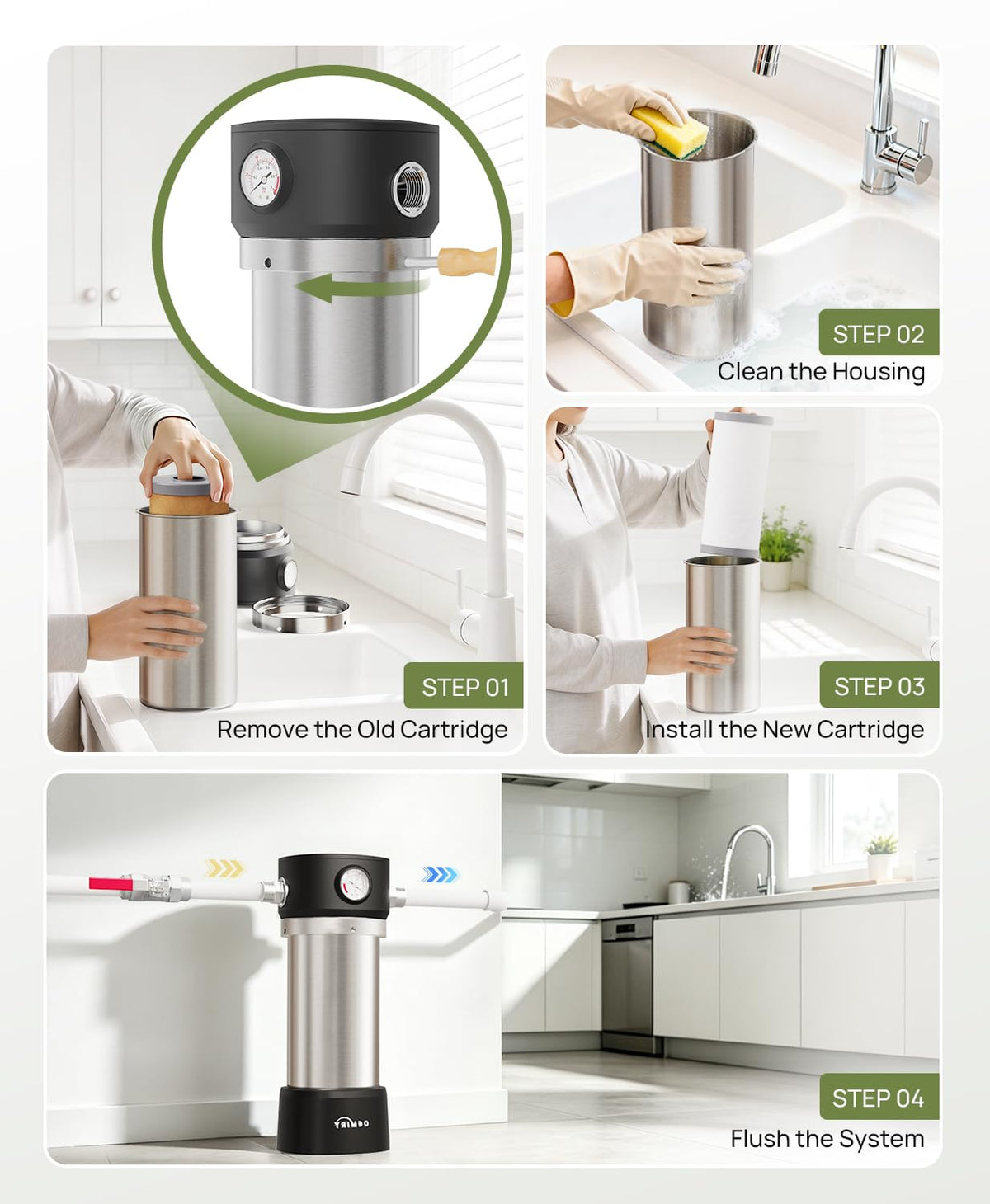 Replacement Cartridge for Whole House Water Filter OM