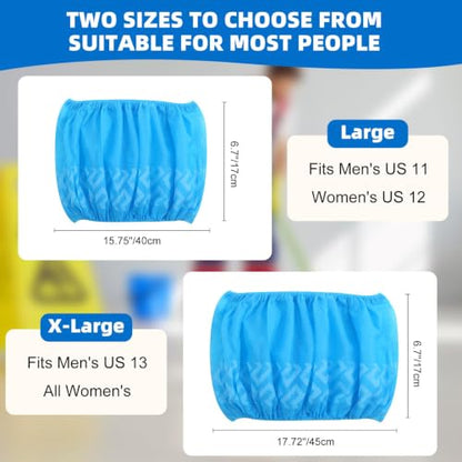 100 200 Pcs Shoe Covers Disposable Non
