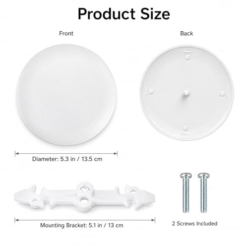 Round Ceiling Cover Plate