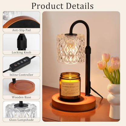 Candle Warmer Lamp with Timer