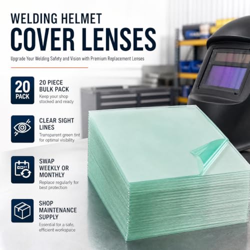 Welding Helmet Replacement Clear Lenses