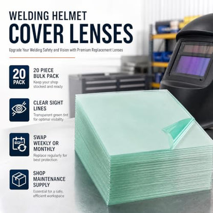 Welding Helmet Replacement Clear Lenses