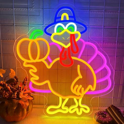 Hello Fall Neon Sign Dimmable Autumn Led Neon Lights With Maple Leaf for Wall Decor