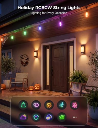 Smart Outdoor String Lights