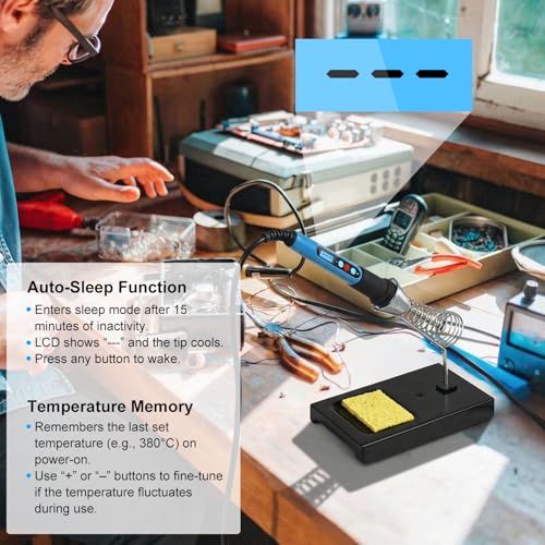 90W Digital Soldering Iron Kit