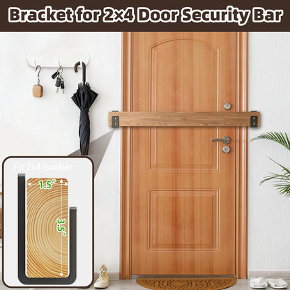 2x4 Door Barricade Brackets (3mm 2PCS)