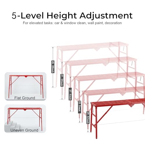 Foldable Scaffolding Platform