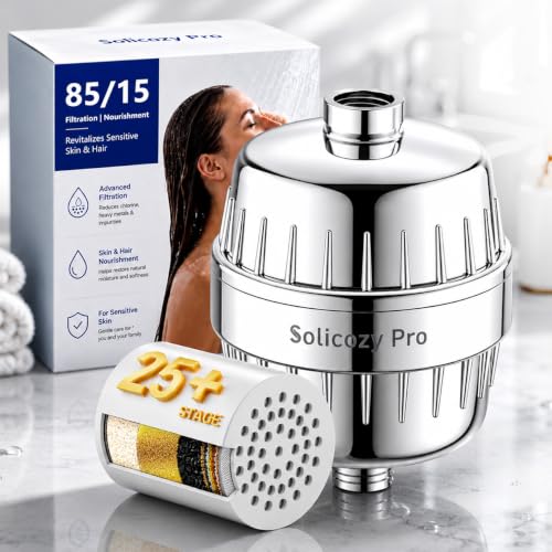 Shower Filter for Hard Water & Shower Water Softener