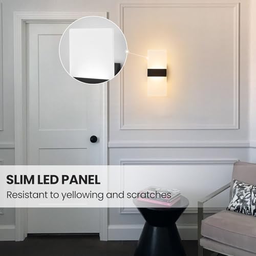 Modern Black LED Wall Lights