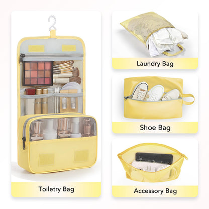 Compression Packing Cubes Garment Bags (Yellow)