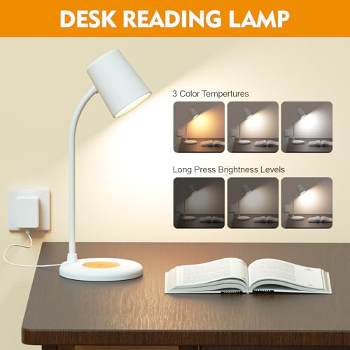 LED Desk Lamp with Speaker 3 Light Colors