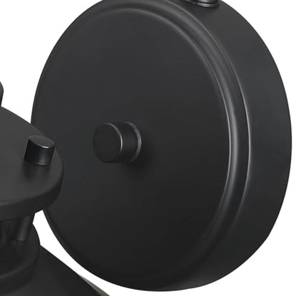 Black LED Antique Outdoor Barn Lights With Cage