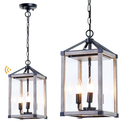 Outdoor Pendant Light Fixture with Dusk to Dawn Sensor