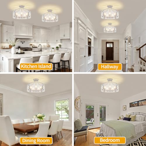 Semi Flush Mount Ceiling Light