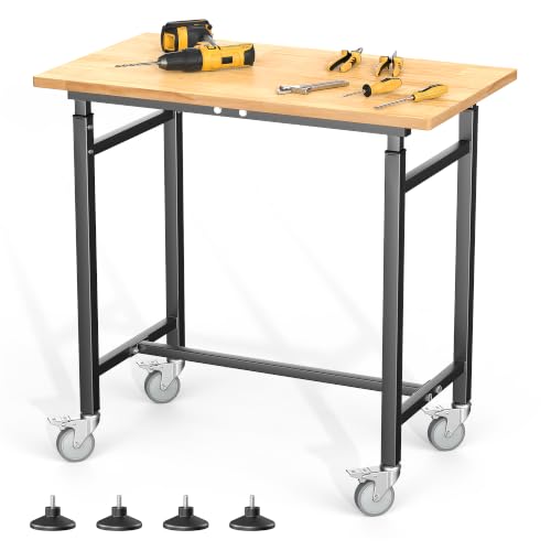 Workbench with Wheels