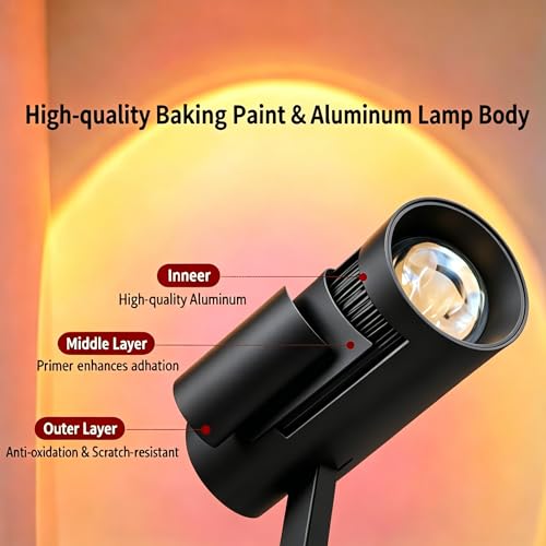 J L & H Type Sunset Filter Track Lighting Heads