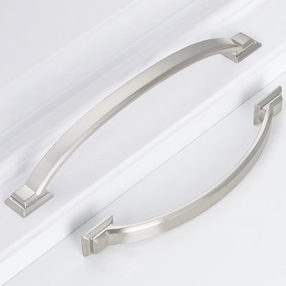 10 Pack 2.5 Inch (Brushed Satin Nickel / 2.5'' Hole Center(64mm))