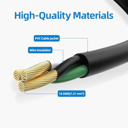 75FT Outdoor Extension Cord Waterproof (75 FT)