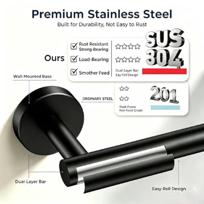 3 Piece Bathroom Hardware Set