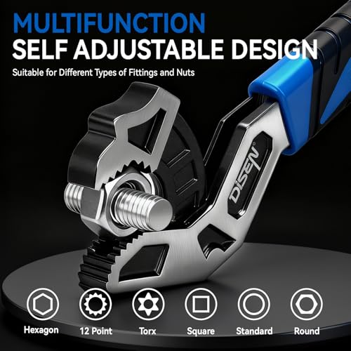 Adjustable Wrench with Cushion Grip