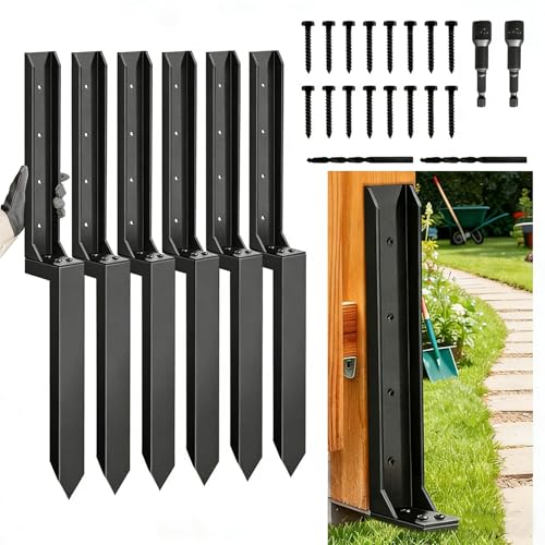 6PCS Fence Post Repair Kit