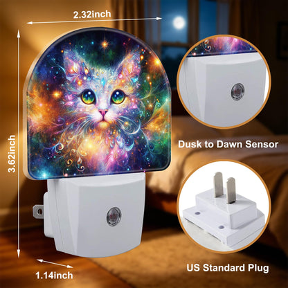 Night Lights Plug into Wall (Fabulous Cat)