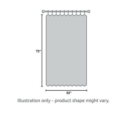 100% Blackout Linen Curtains for Bedroom 52x72 Inches Natural Khaki (Khaki / 52"W x 72"L (Pack of 2))
