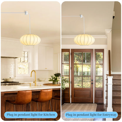 11.5in Plug in Lantern Pendant Light (11.5in)