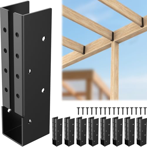2"x8" Outdoor Trim Concealed Flanges for 2"x8" Beam