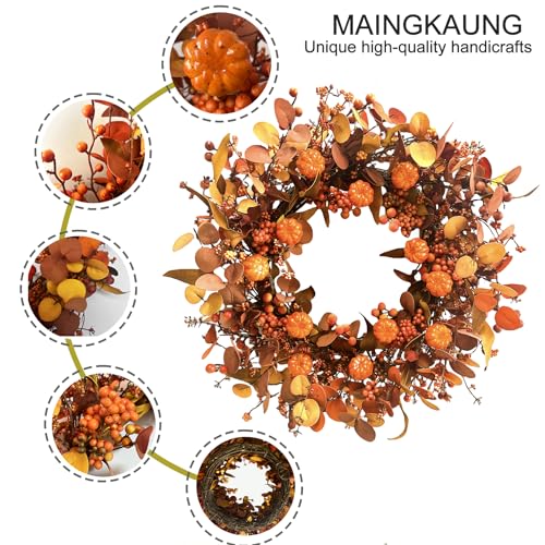 Fall Pumpkin Wreath