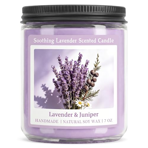Candle Soy Wax 50H Clean Burn for Home