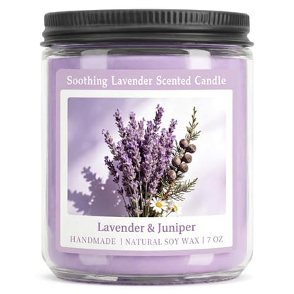 Candle Soy Wax 50H Clean Burn for Home