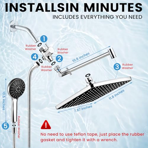 Shower Head with Handheld