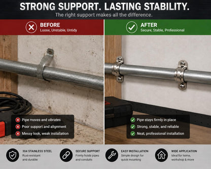 304 Stainless Steel Two (1-5/8 Inch)