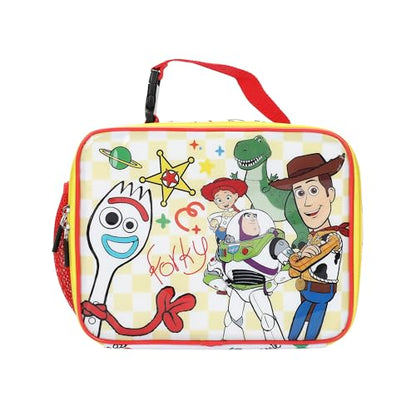 Toy Story Kids Lunch Bag with Reverse Printed PVC for School and On (Toy Story Forky)