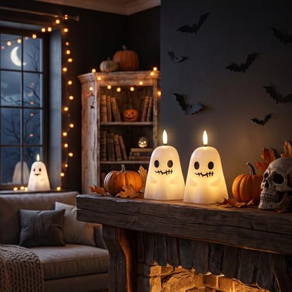 Flameless Flickering Led Candles with 6H Timer