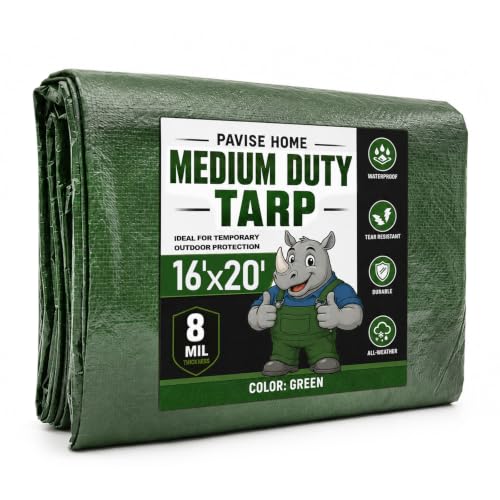 16x20 FT General Green Tarp (16x20 FT)