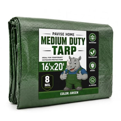 16x20 FT General Green Tarp (16x20 FT)