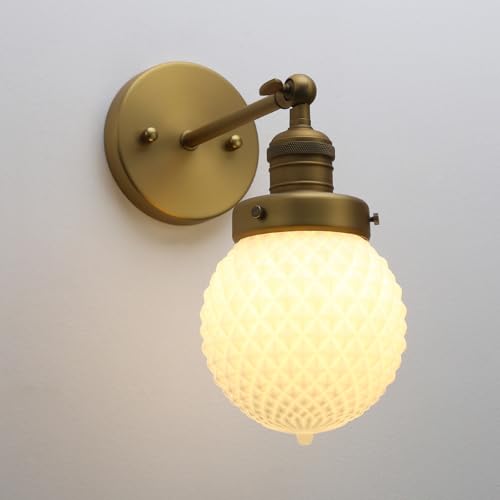 Vintage Globe Wall Sconce