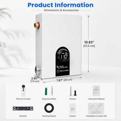 Tankless Water Heater Electric