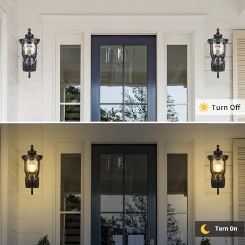 15" Outdoor Wall Light Lantern (09-BK)