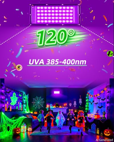 Black Light Glow in Dark Party