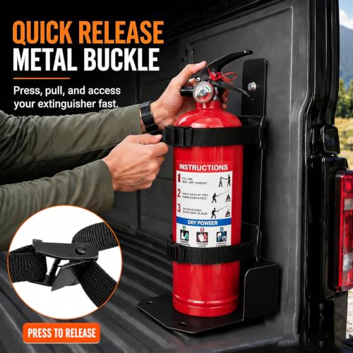 Fire Extinguisher Wall Mount Bracket