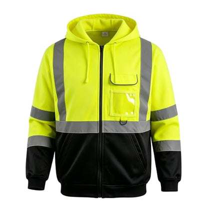 ANSI Class 3 High Vis Safety Hoodie
