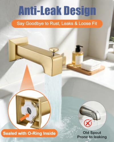 6.3 Inch Tub Spout with Diverter