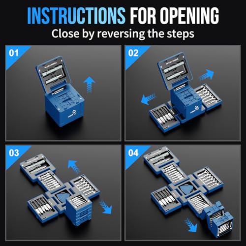 55 in 1 Magnetic Screwdriver Set