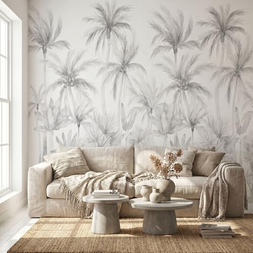 3D Flower Tree Peel and Stick Wall Mural with Gold Tree Body Self Adheisve Floral Mural Wallpaper for Living Room Bedroom Kids Room